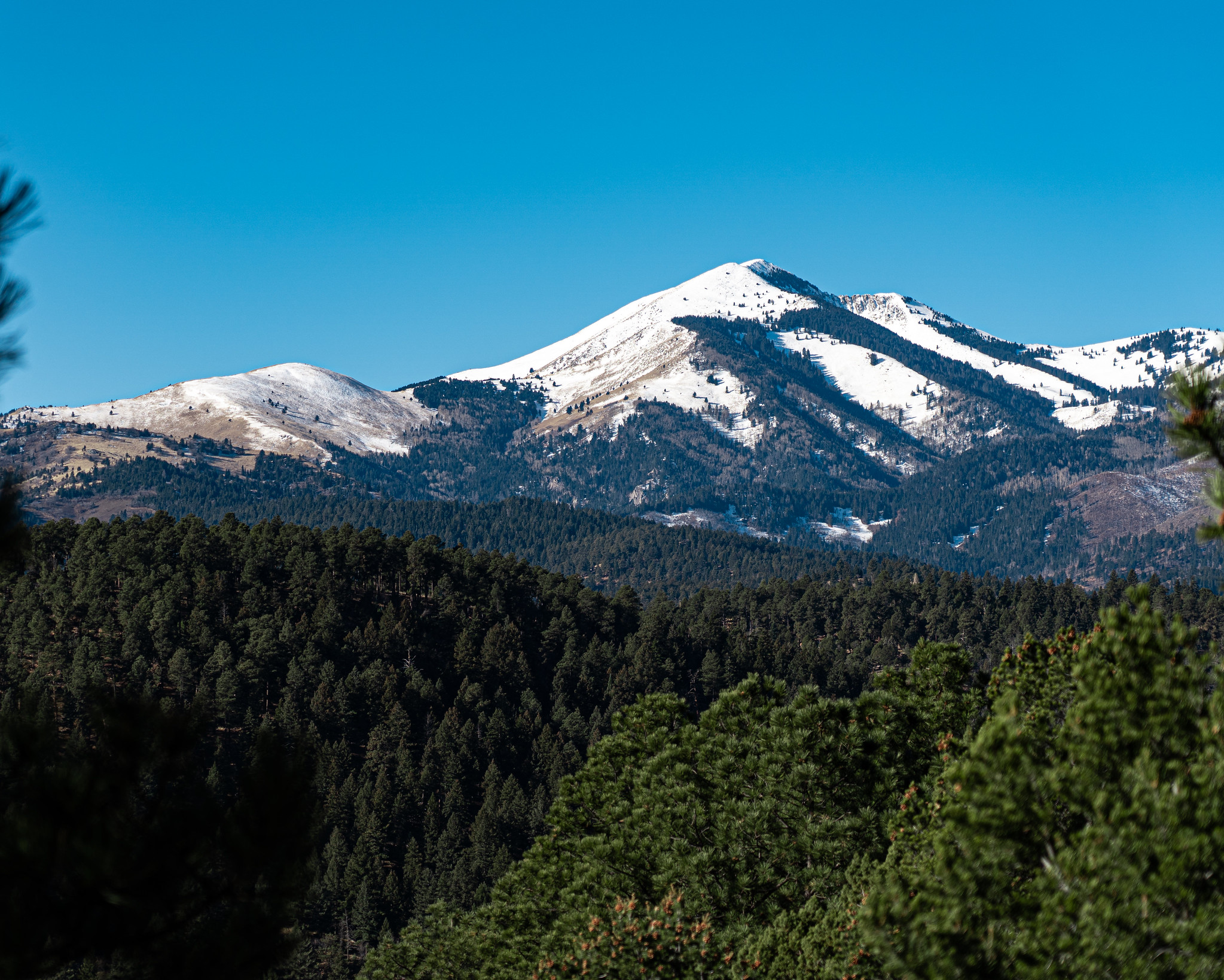 Sierra Blanca Peak Ruidoso, New Mexico.