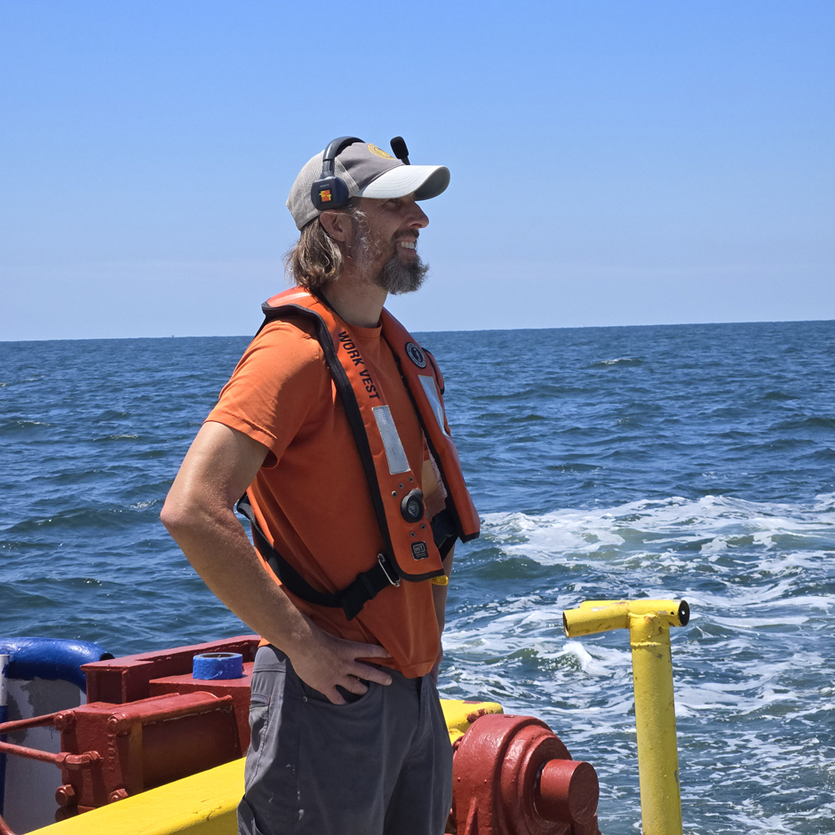 Project PI Brian Dzwonkowski thinking, "Boy, I hope this goes smoothly!"