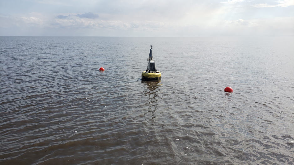 The data from the buoys has two main uses: to assess environmental conditions, and evaluate the effectiveness of restoration efforts.