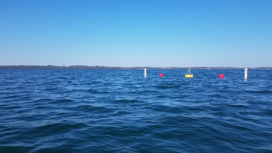 The Big Spirit Lake Buoy.